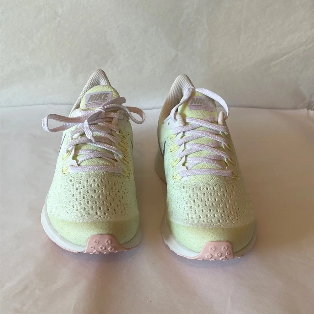 Nike Kids zoom pegasus 35 Sneakers yellow green silver swoosh